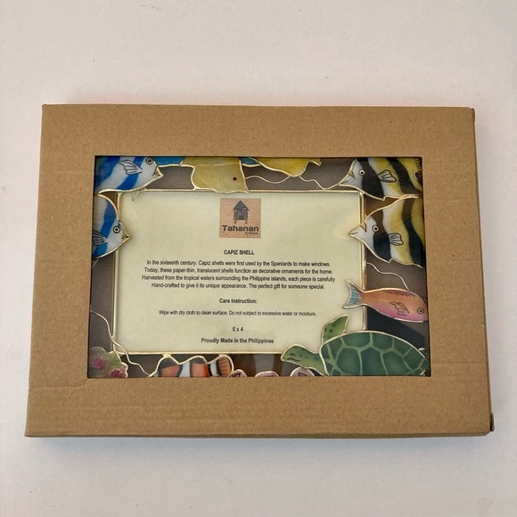 Under The Sea Aquatic Theme Picture Frame Brand New - Picture 1 of 3